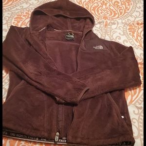 Brown North Face Fleece Jacket